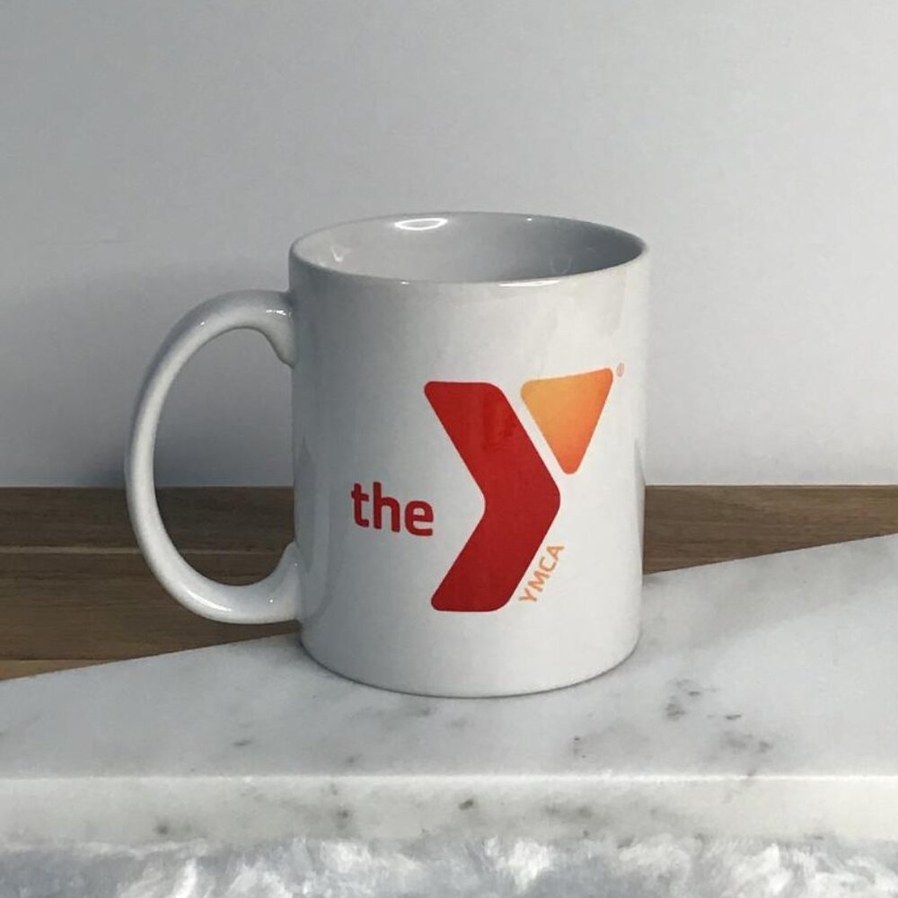 YMCA Coffee Mug Vintage Minimalist‎ - Young Men's Christian Association - Nice!